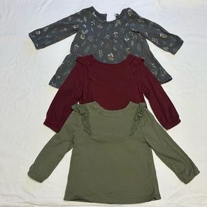 Baby Girl long sleeved shirts
